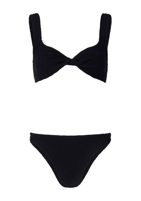 Bikini a coste juno in nero Hunza g - donna HUNZA G | BJUNOCRBLK